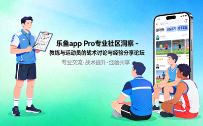 乐鱼app Pro专业社区洞察 - 教练与运动员的战术讨论与经验分享论坛